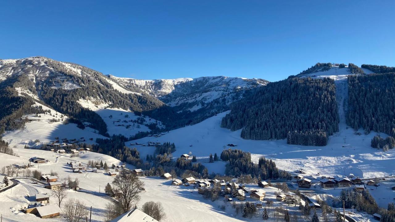 Demi Chalet Le Lachat Нотр-Дам-де-Белькомб Экстерьер фото