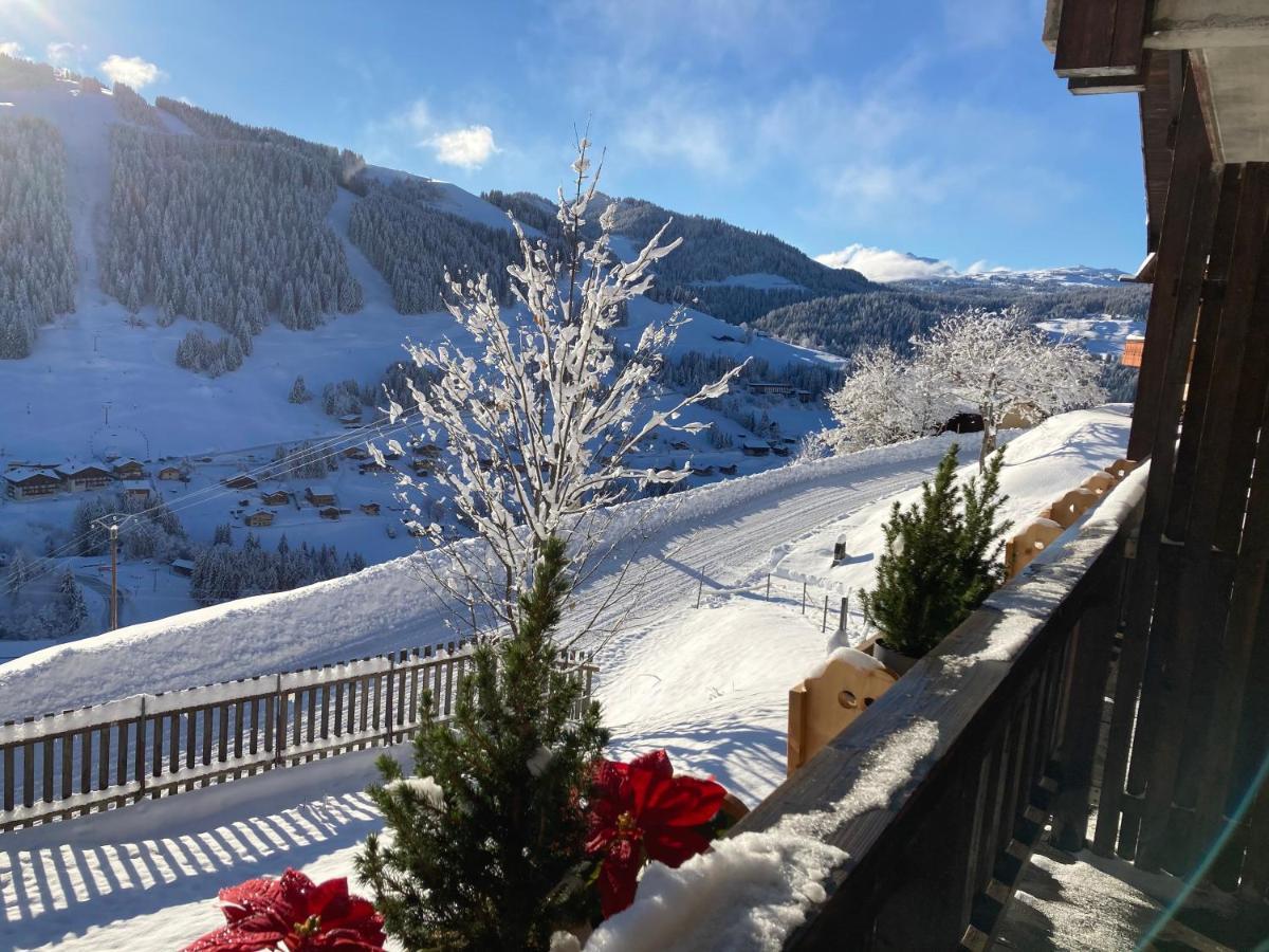 Demi Chalet Le Lachat Нотр-Дам-де-Белькомб Экстерьер фото