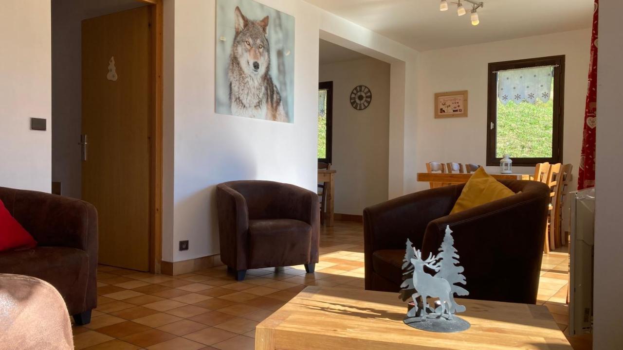 Demi Chalet Le Lachat Нотр-Дам-де-Белькомб Экстерьер фото
