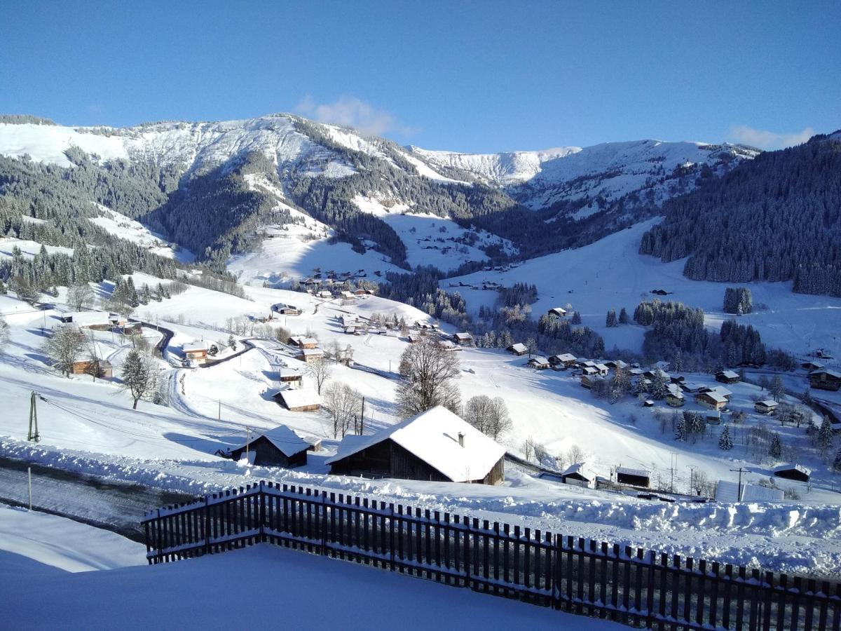 Demi Chalet Le Lachat Нотр-Дам-де-Белькомб Экстерьер фото