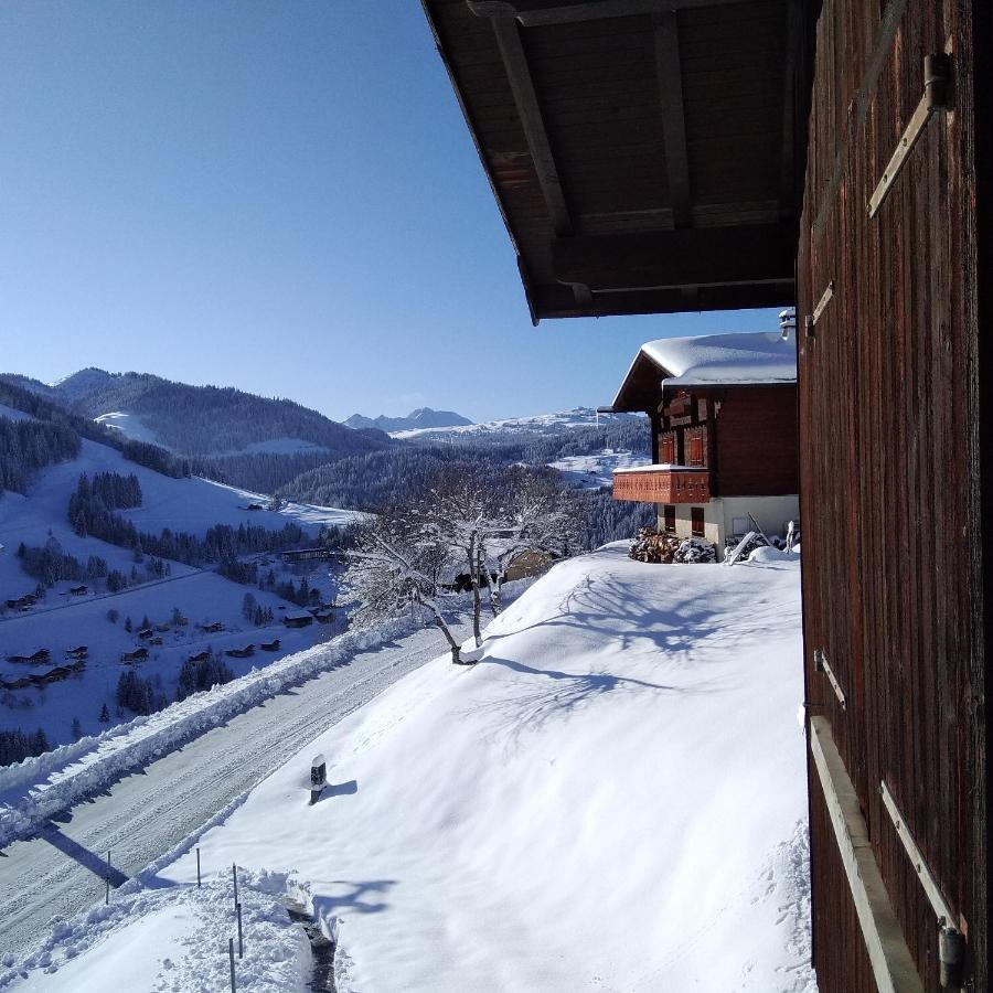 Demi Chalet Le Lachat Нотр-Дам-де-Белькомб Экстерьер фото